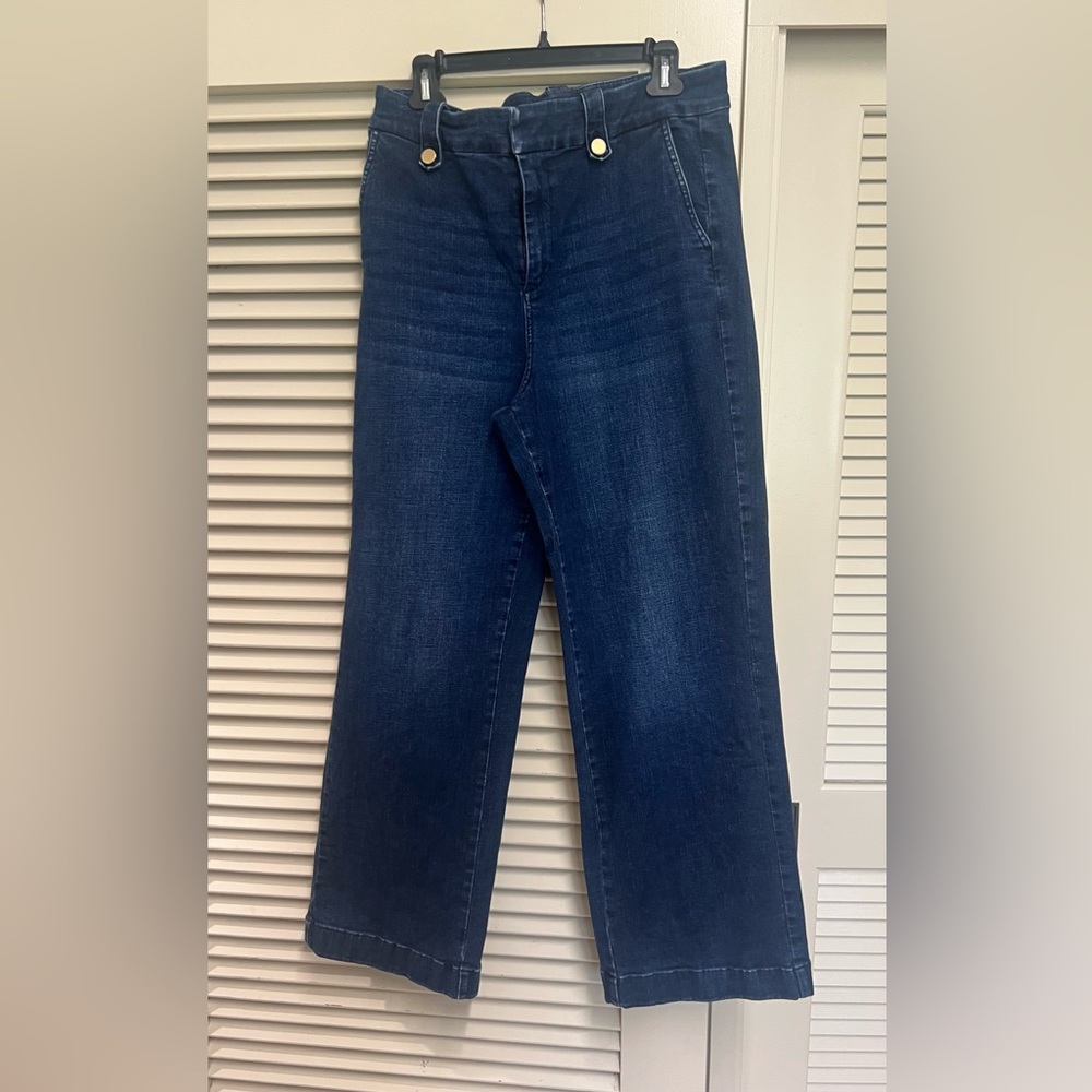 Talbots Dark Blue Flare Jeans